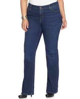 Levis Plus Size Jeans, 590 Fuller Waist Bootcut Denim Belief Wash