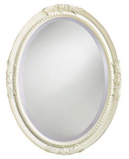 Howard Elliott Queen Ann Antique White Mirror   Mirrors   for the