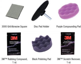 3M 39071 Scratch Removal System Touch Up Repair Polish