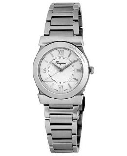 Ferragamo Watch, Womens Swiss Vega Stainless Steel Bracelet 32 mm