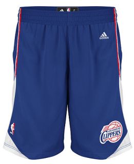 adidas NBA Shorts, LA Clippers Revolution 30 Swingman Shorts   Mens