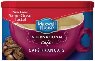Maxwell House International Cafe Coffee Cafe Francais 7 6 oz Each
