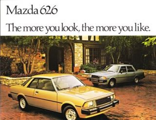 1980 80 Mazda 626 Original Sales Brochure 1 Page