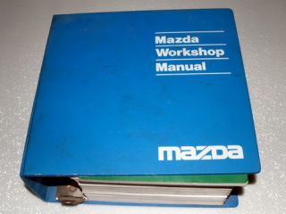 1993 93 Mazda Navajo Factory Shop Service Repair Manual