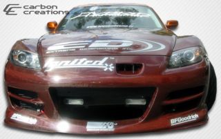 2004 2008 Mazda RX 8 Carbon Creations GT Competition Front Bumper Body