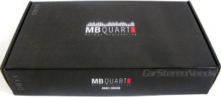 New MB Quart ONX1 1000D 1000 Watt Mono Amplifier Monoblock Class D