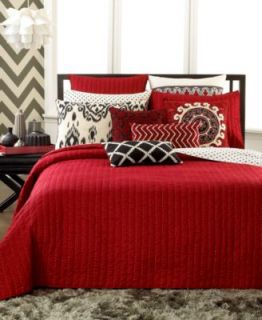 INC International Concepts Bedding, Rib Basic Zipper Quilted Coverlet