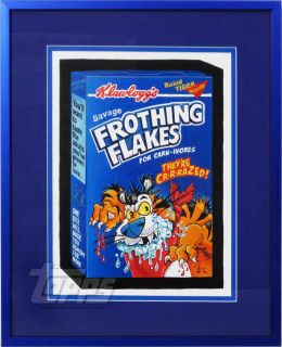 2011 Topps Wacky Packages Series 8 Original Sticker Art Frosted Flakes