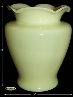 McKee Seville Yellow 101 Sarah 8 Vase