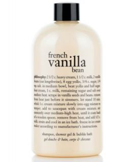 philosophy french vanilla bean ice cream 3 in 1 shampoo, shower gel