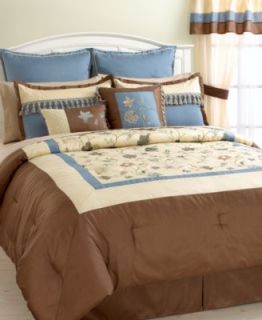 Affinia 8 Piece Jacquard Comforter Sets