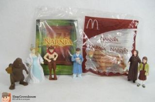 Lot of 7 McDonalds Collectible Toys The Chronicles of Narnia Lion