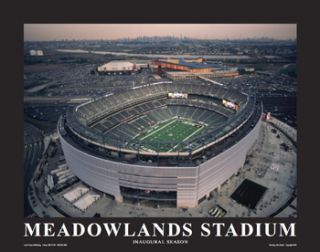 New York Jets New Meadowlands Stadium 2010 Poster Print