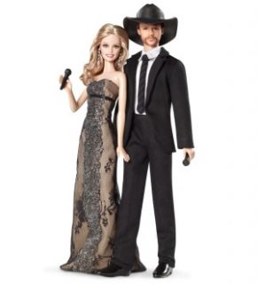 Barbie Collector Tim McGraw and Faith Hill Doll Gift Set New