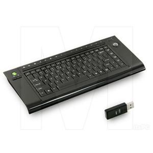 4GHz USB RF Wireless Media Center Keyboard Trackball