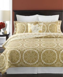 Martha Stewart Collection Bedding, Courtyard Tile Twin Quilt   Quilts