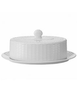 Wedgwood Dinnerware, Nantucket Basket Covered Butter Dish   Casual