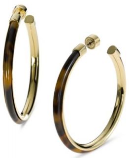 Michael Kors Ring, Gold Tone Tortoise Barrel Ring   Fashion Jewelry
