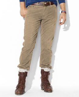 Polo Ralph Lauren Pants, Straight Fit Five Pocket Corduroy Pants
