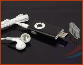 Mini Clip Strip USB  Music Media Player Support 2GB 4GB 8GB Micro