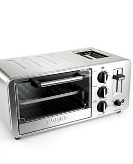 Waring WTO150 Toaster Oven, 4 Slice with Built in Toaster