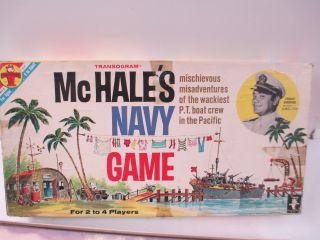 Vintage McHales Navy TV Show Game 1962 Ernest Borgnine