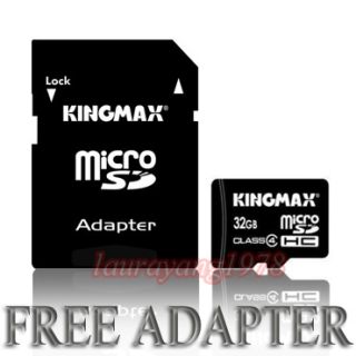 SD MicroSD SDHC Memory Card Class 4 Adaptor for Mobile Phones