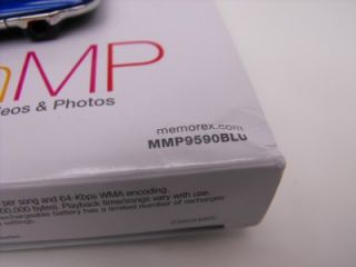 Memorex Touchmp 16GB Touch  Player MMP9590 Blu