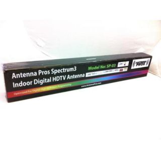 Antenna Pros SPECTRUM3 Amplified Indoor HD TV Antenna SP3