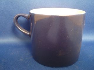 Melitta Tea Cup Coffee Mug Cobalt Blue Porcelain Teacup