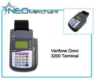 Verifone Omni 3200 Credit Card Terminal