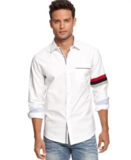 INC International Concepts Shirt, Long Sleeve Varsity Shirt