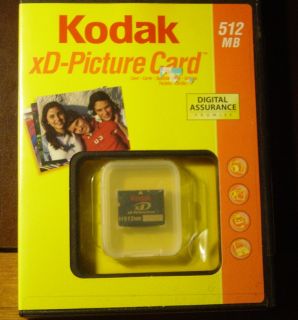 Digital Assurance Picture Flash Memory Card 512MB KPXD512DVDCT