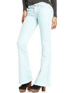 Free People Jeans, Bootcut Light Blue Wash   Womens