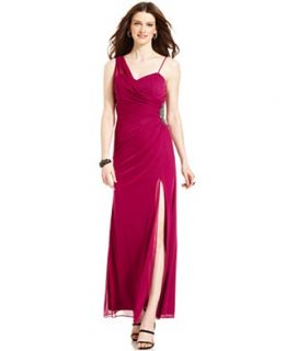 Jessica Simpson Dress, Sleeveless Chevron Colorblocked Halter Maxi