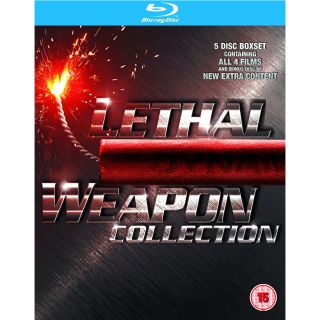 Weapon 1 4 Blu Ray Movies Complete Box Set Collection 1 2 3 4