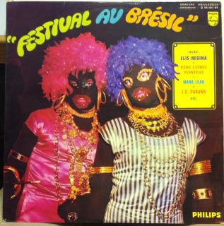 VARIOUS festival au bresil LP VG+ 842.853 BY Vinyl France Philips 1969