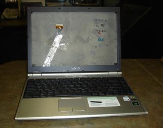 description sony vaio vgn sz340 laptop no cpu kit no screen no memory