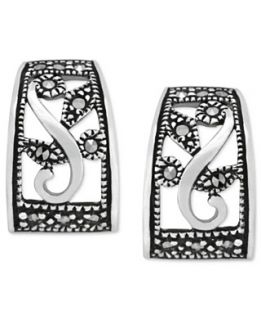 Giani Bernini Sterling Silver Earrings, Long Double Spiral Tassel Drop