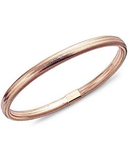 Silicone Bracelet, Tube Bracelet with 14k Rose Gold Detail   Bracelets