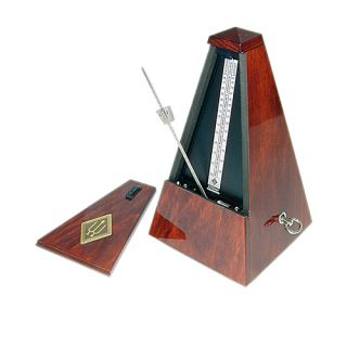 Wittner High Gloss Finish Mahogany Color Metronome Open Box