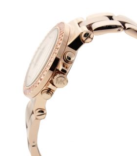 Michael Kors MK5412 Womens Designer Rose Gold Chronograph Watch w