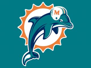 Miami Dolphins NFL Football Helmet Uniform Set w Shoulder Pads