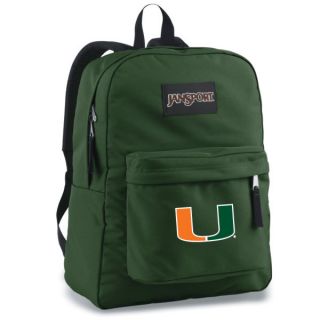 Miami Hurricanes Jansport Embroidered Superbreak Backpack