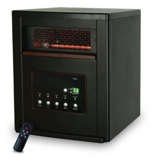 Quartz Infrared Portable Heater Electric 1000 sqft SPP 4pc 1000