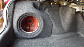 03 07 Honda Accord Sedan Sub Box Subwoofer Enclosure Stealth Sub Box