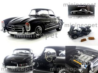 Minichamps 1957 57 Mercedes Benz 300 SL 1 18 Diecast Black