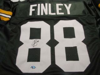 Jermichael Finley Packers Signed Custom Jersey COA