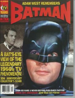 ADAM WEST REMEMBERS BATMAN # 1 MAGAZINE NEW UNREAD WINTER 1997 30TH