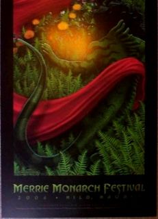 2006 Merrie Monarch Festival Poster Hilo Hawaii
